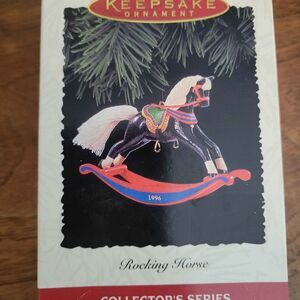 NIB 1996 Hallmark Rocking Horse Collector's Series